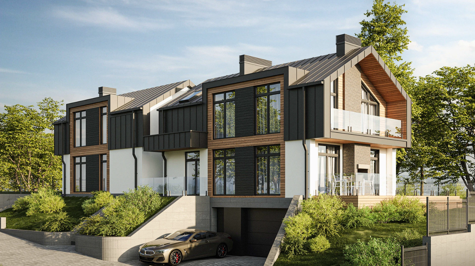 Hillside Twin Residence