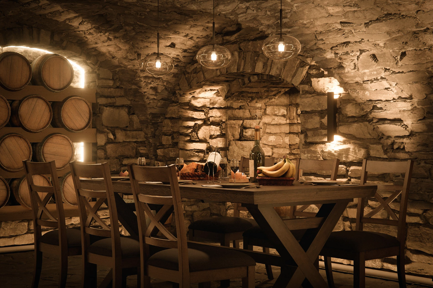 Rustic Wine Cellar